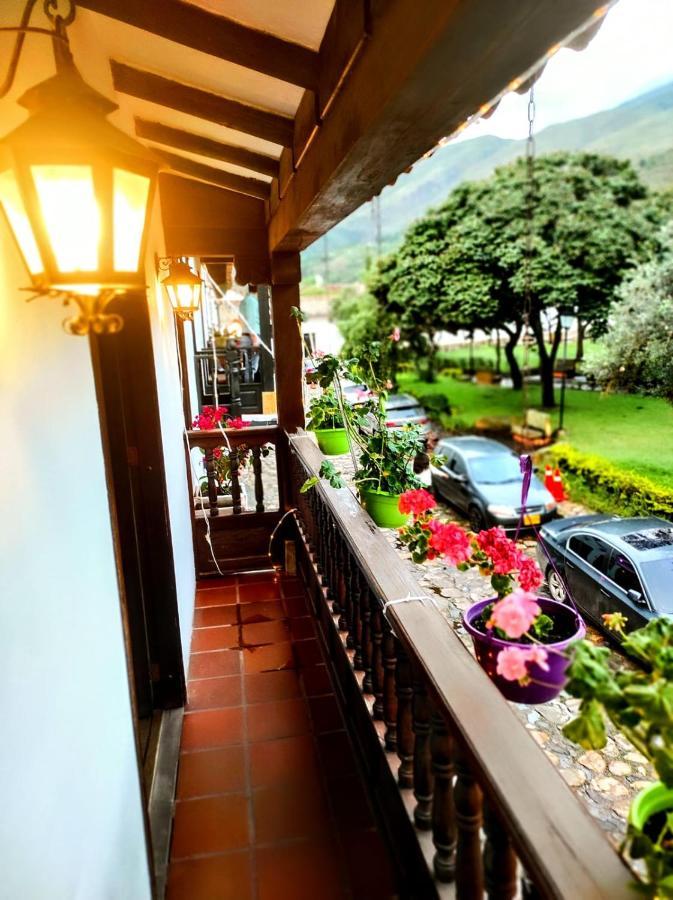 Hostal Boutique Narino Plaza Villa de Leyva Zewnętrze zdjęcie